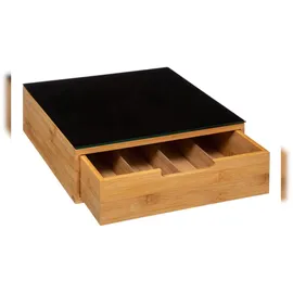 Five - Kapselhalter mit 2 Schubladen Bambus