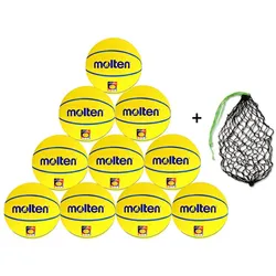 Molten Basketball SB4-DBB 10er Ballpaket inkl. Ballnetz
