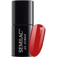 Semilac Semilac, Nagellack, 062 Poppy Red 7ml (Poppy Red, UV-Gel Lack)