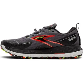 Brooks Cascadia 18 GTX Herren Blackened Pearl/Black/Tomato 41