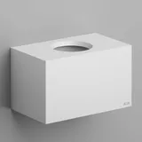 viverso WC-Bürste AGA Design U Box Weiß