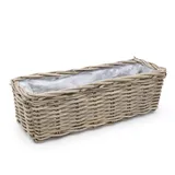 Spetebo Weide Pflanzkasten 60 x 22 cm Natur