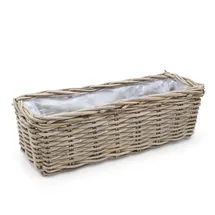 Spetebo Weide Pflanzkasten 60 x 22 cm Natur