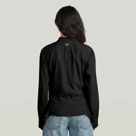 G-Star Slim Kick Long Sleeve Hemd - Schwarz - Damen - L