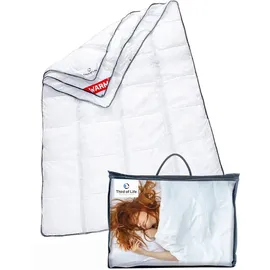 Third of Life AERO ActiveClima, Flauschige Winter-Decke Steppdecke mit Ventilations- & Klimazonen | Perfekte Sommer-