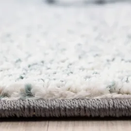 BEN'N'JEN Kinderteppich Kids Blau/Grau/Weiß ca. 80x150cm