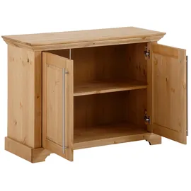 OTTO home Sideboard OTTO HOME "Melissa", beige (natur), B:94cm H:70cm T:39cm, FSC-zertifiziertes Massivholz, Sideboards, Sideboard, Kommode im klassischen Landhausstil, Massivholz, FSC, Breite 94 cm
