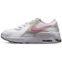 Nike Air Max Excee Sneaker, White/Elemental PINK-MED Soft PINK-White, 25 EU
