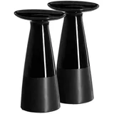 Ritzenhoff & Breker Teelichthalter Onyx Keramik Schwarz