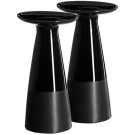 Ritzenhoff & Breker Teelichthalter Onyx Keramik Schwarz