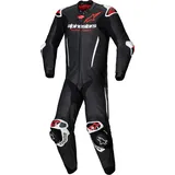 Alpinestars GP-R7, Lederkombi 1tlg. - Schwarz/Weiß/Neon-Rot - 62