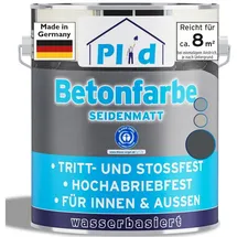 Plid Premium Betonfarbe Bodenbeschichtung Bodenfarbe Sockelfarbe Anthrazitgrau