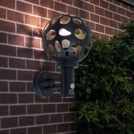 GLOBO Aussenlampe mit Bewegungsmelder (nicht inklusive) 32,7 cm anthrazit