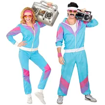 Widmann 80er Jahre Trainingsanzug Kostüm Unisex XL