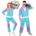 Widmann 80er Jahre Trainingsanzug Kostüm Unisex XL