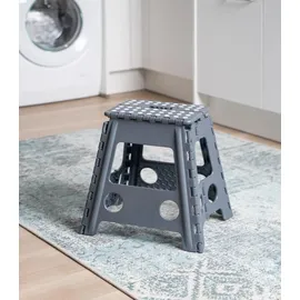 Home4You Klapphocker 2er Set Grau