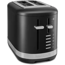 KITCHENAID Toaster "5KMT2109EAC matt schwarz", schwarz (matt schwarz), B:30,76cm H:21,15cm T:17,5cm, Toaster