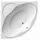 Ravak Newday Eckbadewanne 150 x 150 cm (C661000000)