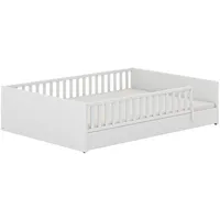 Paidi Bett Little Flo 140 x 200 cm Dekor Kreideweiß