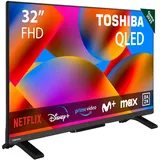 Toshiba 32qv2f63dg 32 ́ ́ Fhd Qled Tv - Black