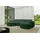 altdecor Eckcouch Cord 4-Sitzer Grün