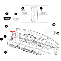 Thule Lidlifter ML 120XT: Einfacher Gepäckzugriff - Grau