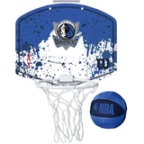 Wilson NBA Team MINI HOOP, DALLAS MAVERICKS, Kunststoff