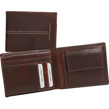 Drachenleder Portemonnaie Herren braun