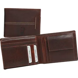 Drachenleder Portemonnaie Herren braun