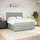 vidaXL Boxspringbett 180 x 200 cm Hellgrau