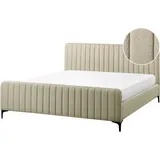 Beliani Lunan 180 x 200 cm Beige