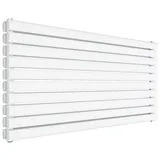 SONNI Designheizkörper Röhrenheizkörper Doppellagig Weiß/Anthrazit 593x1200mm 1332 Watt, Geeignet für Raumgröße: 9  ~ 14 weiß