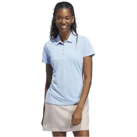 adidas Solid Performance Short Sleeve Poloshirt Clear Sky XS