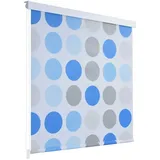 vidaXL Duschrollo 140 x 240 cm Kreismuster