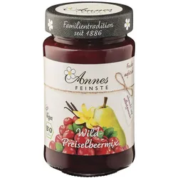 Fruchtaufstrich - Wildpreiselbeermix Birne & Vanille
