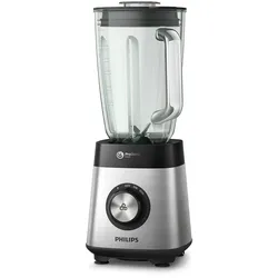Philips Mixer für Smoothies und Smoothies – 1000 W, 2 l Glaskaraffe, ProBlend Crush (HR3573/90)