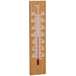 Innen-Thermometer aus Eichenholz