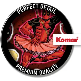 KOMAR Deko-Sticker Deadpool Derppool 50 x 70 cm