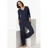 SCHIESSER Mix & Relax Pyjama-Hose Blau 40
