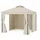 Blumfeldt Mondo Dual Pavillon 3 x 3 m inkl. Moskitonetz Beige