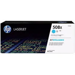 HP 508X CF361X Original LaserJet Tonerkartusche Cyan Kompatibilität: HP Color LaserJet Enterprise M-Serie