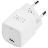 Digitus DA-10060 USB Ladegerät 20 W 1x USB-C® USB PD Weiß Innenbereich