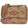 GUESS Izzy Convertible Xbody Flap Bag Latte Logo