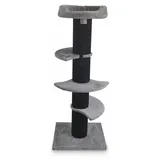 Laroy Group Gustav Kratzbaum 60 x 50 x 154 cm grau/schwarz