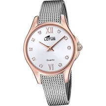Lotus Edelstahl Damen Uhr Armbanduhr silber Elegant Classic D2UL18824/1 - Silber