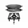 Paella World Hockerkocher Gaskocher 7 kW mit variabler Gusseisengrillplatte