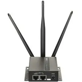 D-Link DWM-313 Router 4G LTE Dual SIM Wi-Fi 4 Gigabit Ethernet M2M VPN Schwarz Metall - Schwarz