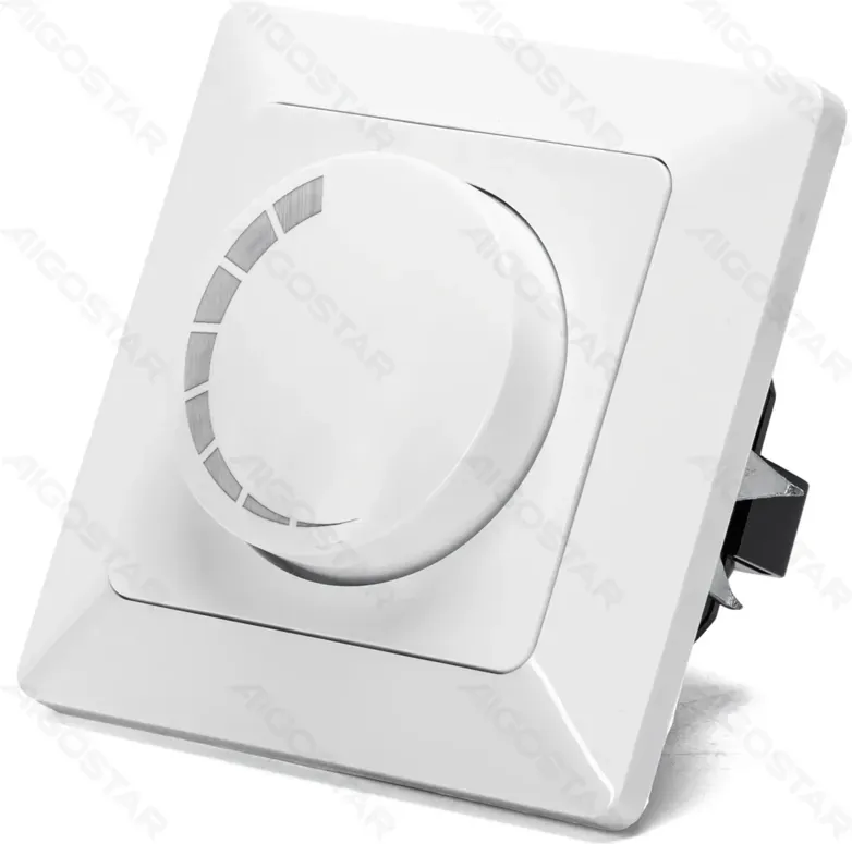 Aigostar Wandschalter/Funktionseinheit/LED-Dimmer-Schalter/Unterputz/Weiß/PC/ES