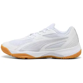 Puma Solarflash III W+ Hallenschuhe weiß, Größe 40