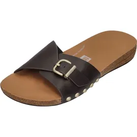 FitFlop Iqushion-Ledersandalen Braun 39